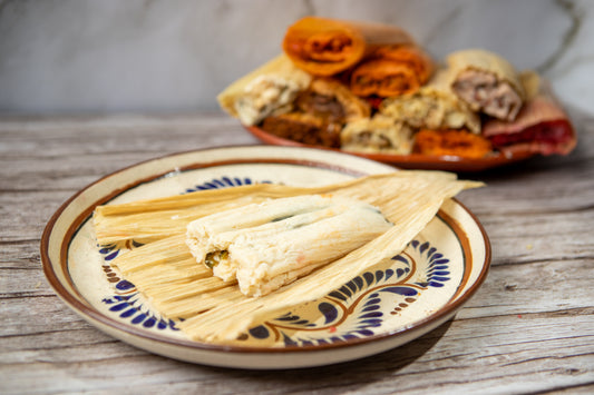 Cheese & Poblano Tamales