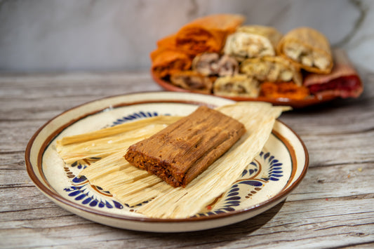 Chicken Mole Tamales